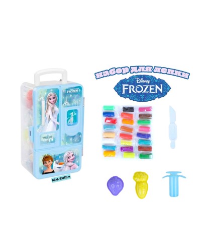 Пластилин н-р FROZEN в холодильнике из 24шт YR-500