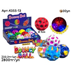 Попрыгунчики свет. Moon Ball из 12шт 4355-13