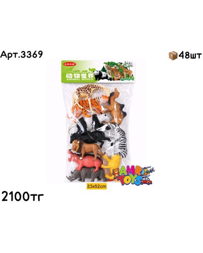 Птицы н-р BIRDS ANIMALS из 7шт Q911-7