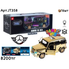 Р/у Маш. AMG G63 Хамелеон и Золотой 1:12 2цв JT358