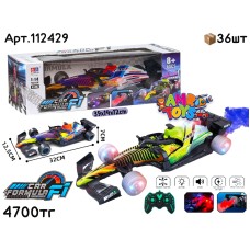 Р/у Маш. FORMULA F1 Свет. с дымом 112429 