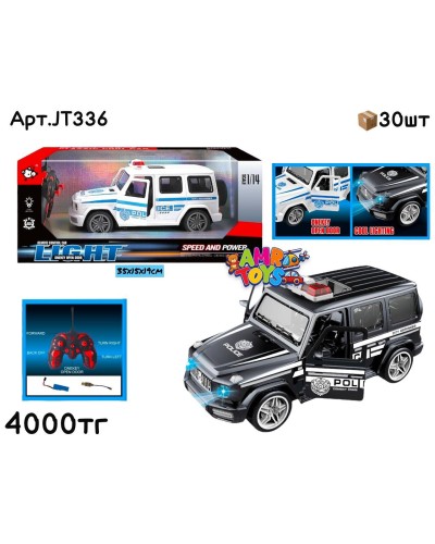 Р/У Маш. Гелендваген Полиция 1/14 2цв JT336