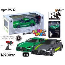 Р/у Маш. MERCEDES-BENZ AMG GT R 1:12 2 цвета 29712