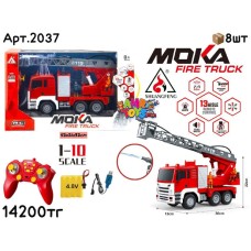 Р/У Маш. MOKA FIRE TRUCK Пожарная Техника 1:10 2037
