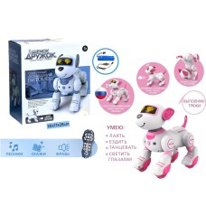 Р/У Робот Щенок Дружок 2цв BG1533