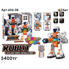 Р/у Робот SG 06 Стреляет и с Дымом 606-38
