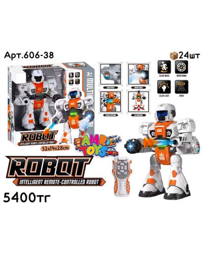 Р/у Робот SG 06 Стреляет и с Дымом 606-38