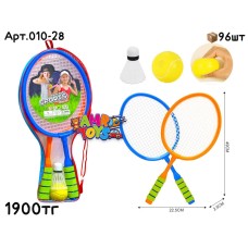 Ракетки EQUIPMENT из 2-х син/оранж в сумке 010-28