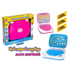 Развивашка МОЙ ПЕРВЫЙ НОУТБУК 2цв CD205R