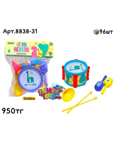 Развивающиен-р Барабана с дудкой 8838-31 (8838-16)
