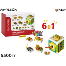 Развивающий SOBEBEAR кубик 6в1 YL562A