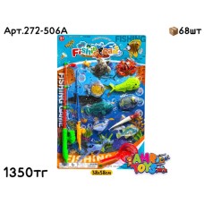 Рыбалка игра 2 удочки 10 рыб и подсак 272-506A