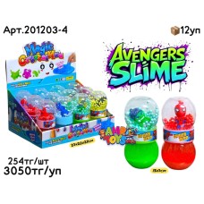 Слайм Лизун Avenger Гантелька из 12шт 201203-4