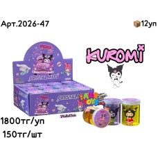 Слайм Лизун KUROMI Баночки из 12шт 2026-47