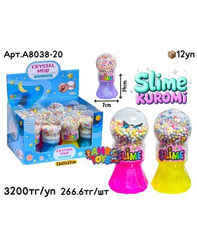 Слайм Лизун KUROMI  из 12шт A8038-20
