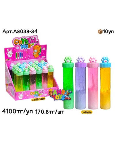 Слайм Лизун Лапки  из 24шт A8038-34