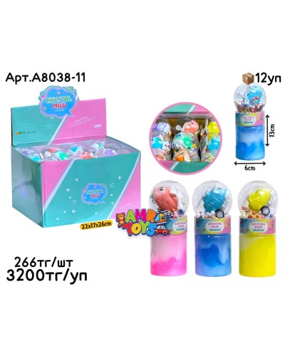 Слайм Лизун с вертолетом мал. из 12шт A8038-11