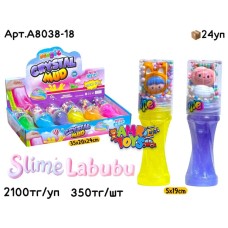 Слайм Лизун сквиш Labubu из 6шт A8038-18