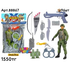 Солдат н-р HEROES GO с арбалетом 88867