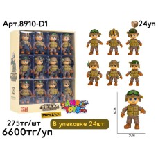 Солдаты TEAM SANDSTORM  из 24шт 8910-D1