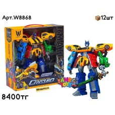 Трансформер CRAZED MECHA 4in1 бол. W8868
