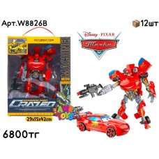 Трансформер MECHA CRAZED Тачки Маквин Бол. W8826B