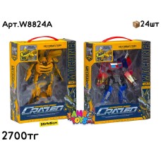 Трансформеры CRAZED 2в1 ОПТИМУС и БАМБЛБИ W8825A