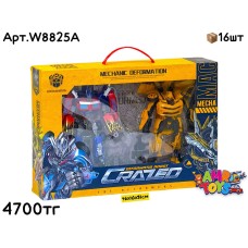 Трансформеры CRAZED 2в1 ОПТИМУС и БАМБЛБИ W8825A