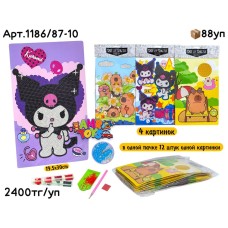 Творчество Алмазная Мозаика из 12шт 4 вида 1186/87-10