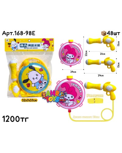 Водяной пистолет с бачком Melody 2цв 168-98E