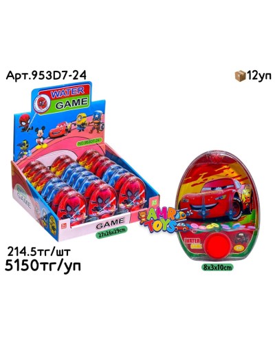 Водяной Тетрис Мульт. из 24шт в виде яйца 953D7-24