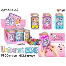 Водяной тетрис свет. UNICORNS Единорожки из 24шт 638-A2
