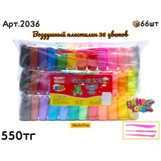 Воздушный пластилин Super Clay из 36шт 1036NT(2036) (M)