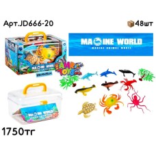 Животные MARINE WORLD Морские в чемодане JD666-20